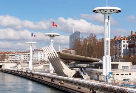 La piscine du Rhône, lieu immanquable à Lyon.