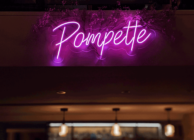 bar à cocktails lyon pompette - néon