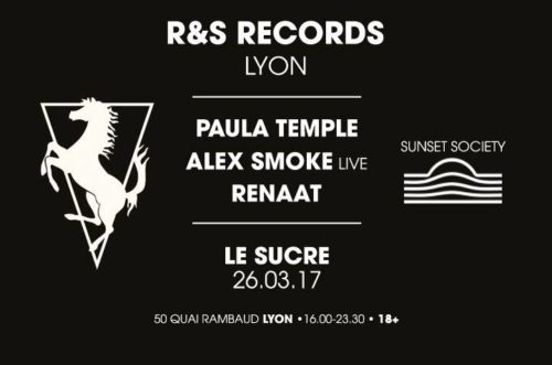 Sunset society 13 : Paula Temple, Alex Smoke, Renaat