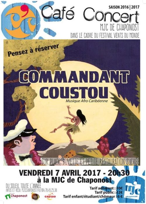 Vents du Monde - Concert : Commandant Coustou