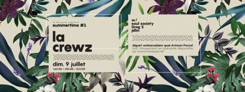 Summertime #1 La CREWZ - Un dimanche sur les flots