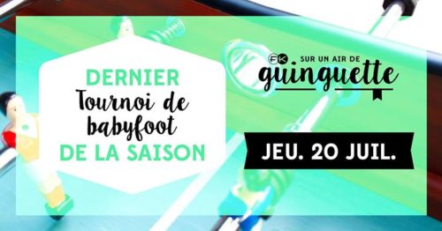Tournoi De BabyFoot au F&K