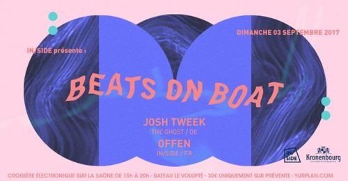 In/Side présente Beats on Boat w/ Josh Tweek (The Ghost) & Offen