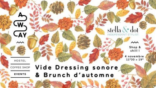 Vide dressing sonore & Brunch d'automne