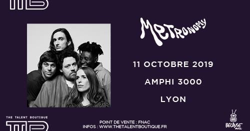 Metronomy à Lyon