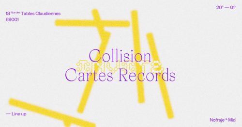 Collision invite Cartes Records