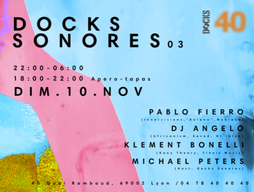 Docks Sonores Pablo Fierro Lyon