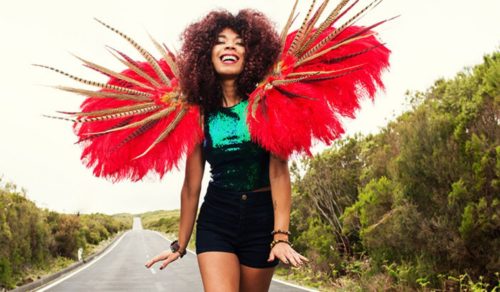 Flavia Coelho, Kumbia Boruka, Dowdelin au Transbordeur