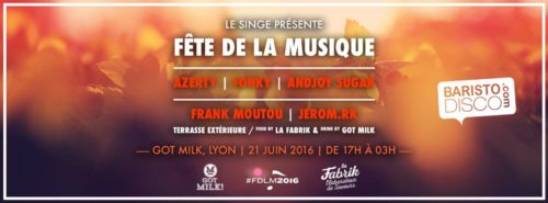 Cover évènement Got Milk Fête de la musique lyon