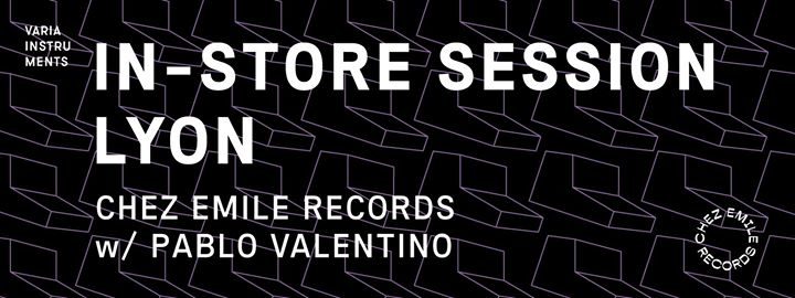 Varia Instruments In-Store Session w/ Pablo Valentino & more