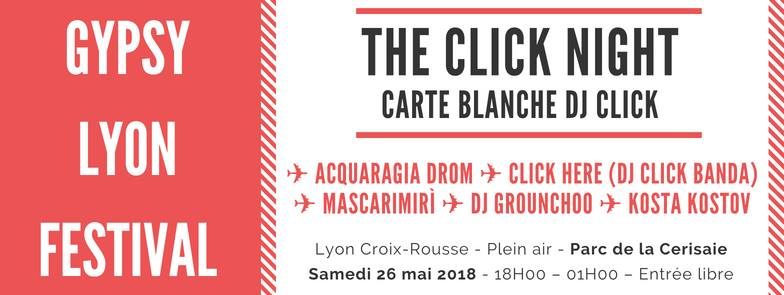 The Click Night (Carte blanche DjClick)