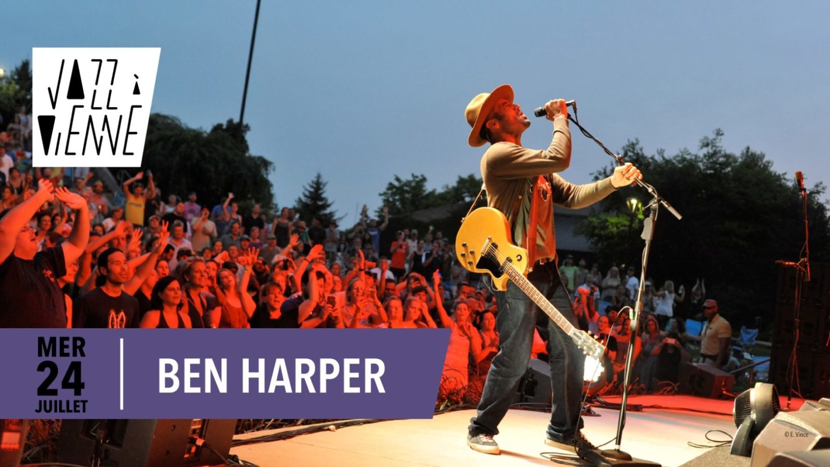 Ben Harper // Nouvelle date • Jazz à Vienne 2019