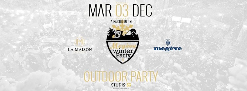 Megève Winter Party Lyon - 3 Decembre 2019