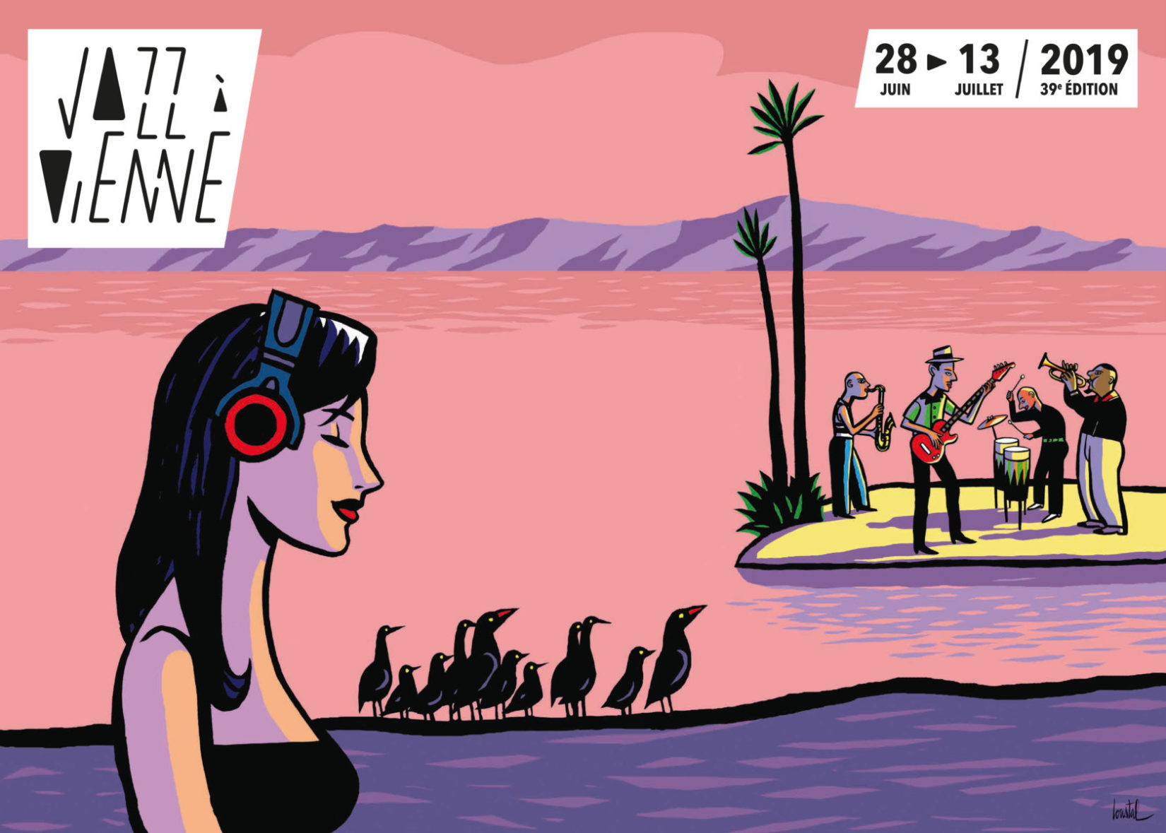 Affiche Jazz à Vienne 2019