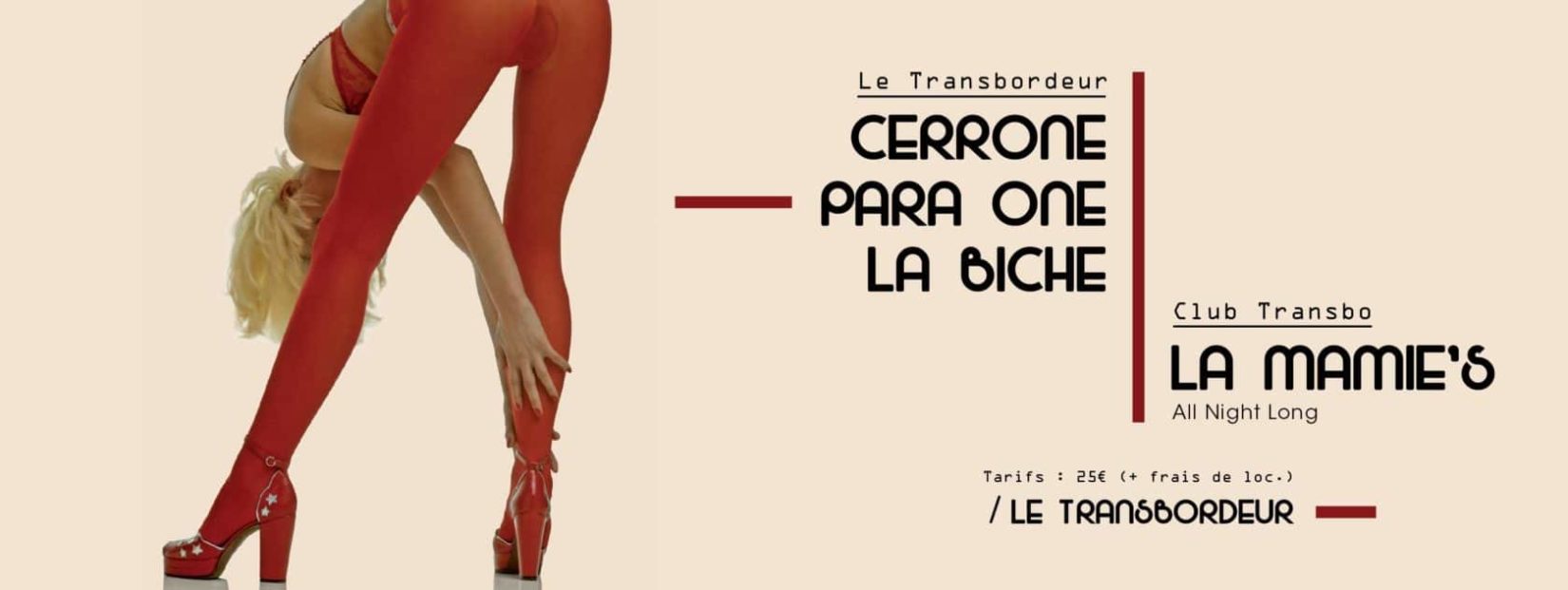 cover concert para one cerrone