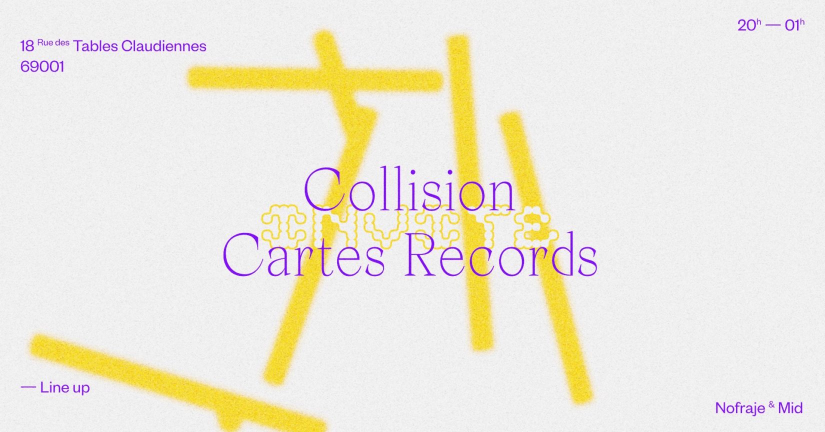 Collision invite Cartes Records