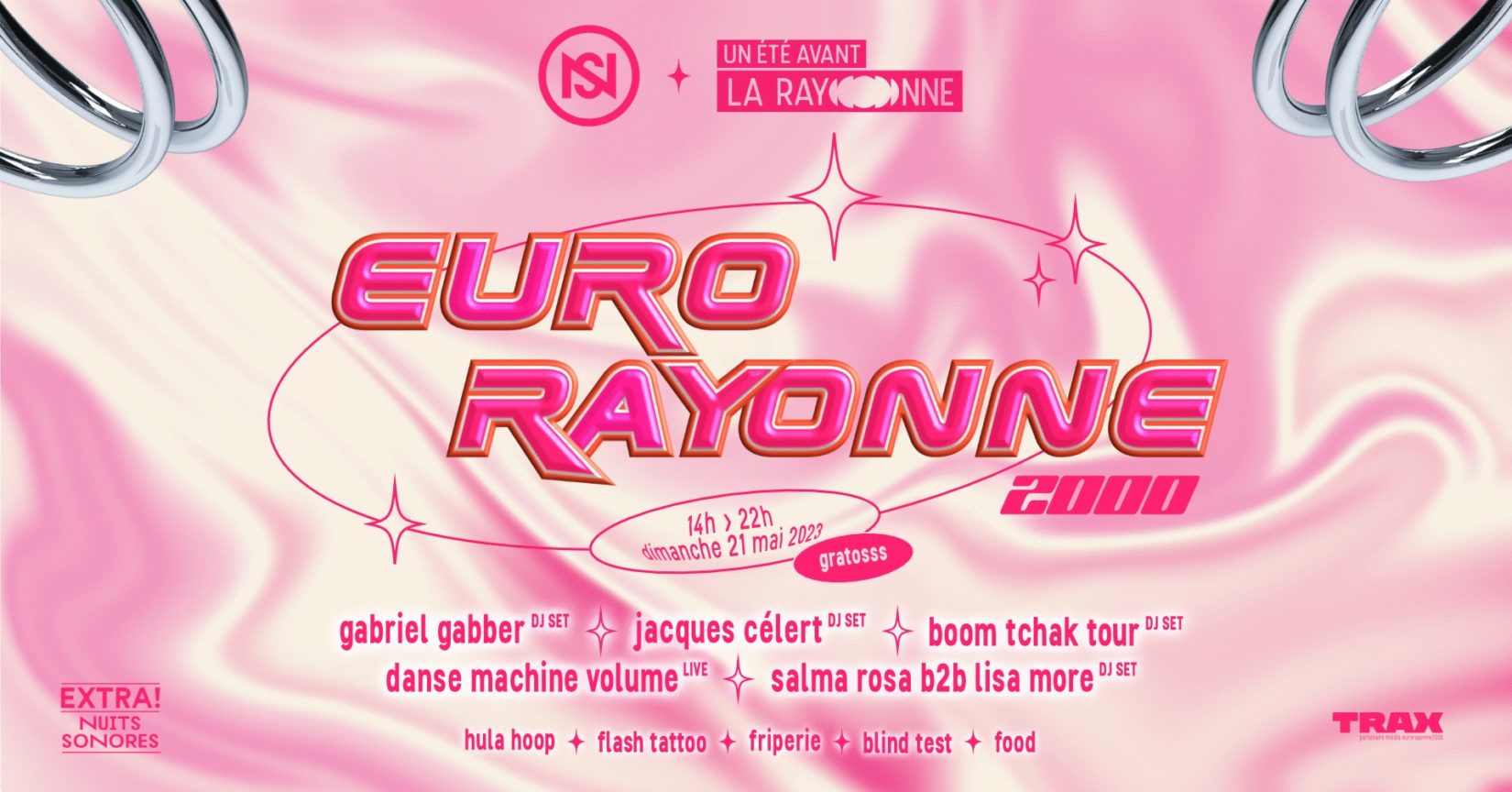 Extra! Nuits sonores · EuroRayonne 2000