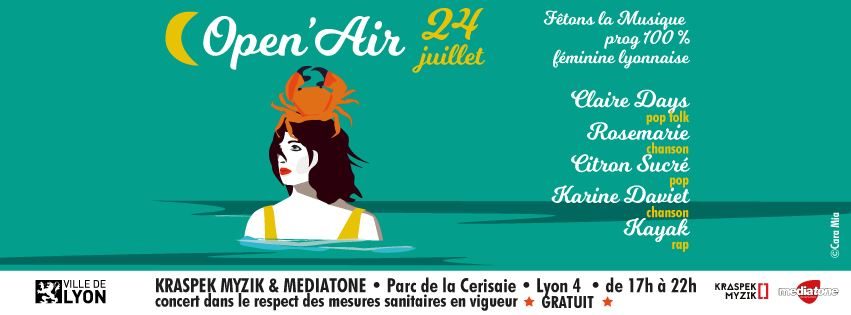 Fêtons la Musique · Prog 100% féminine lyonnaise