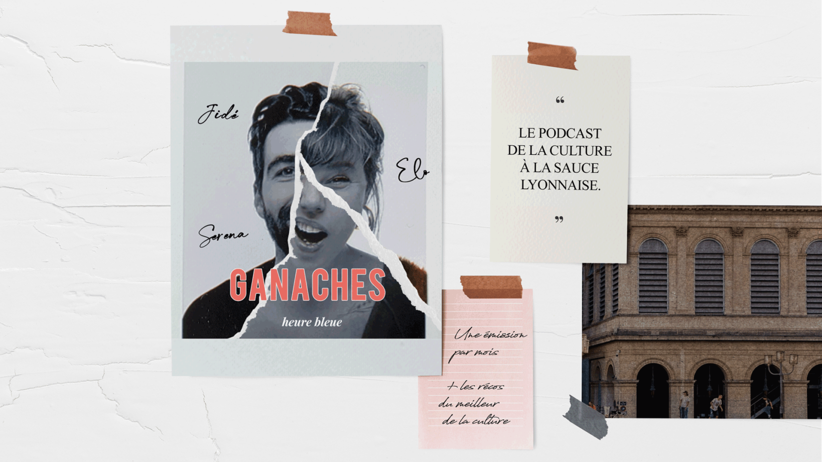 Ganaches podcast culture lyon
