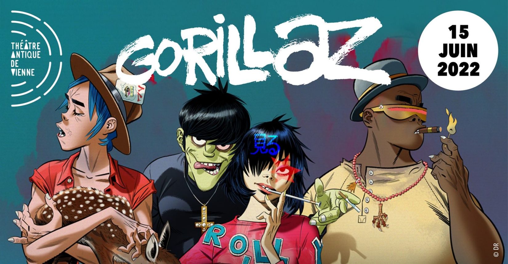 GORILLAZ I Théâtre Antique de Vienne