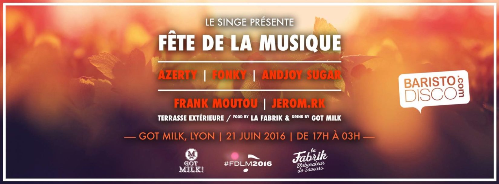 Cover évènement Got Milk Fête de la musique lyon