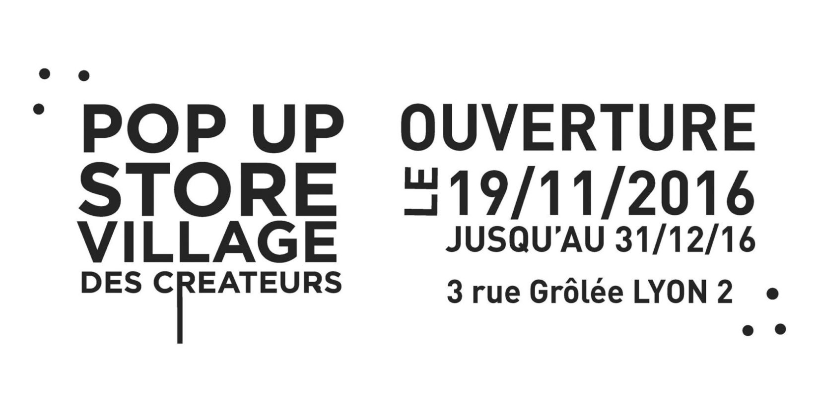 inauguration pop up store village des createurs