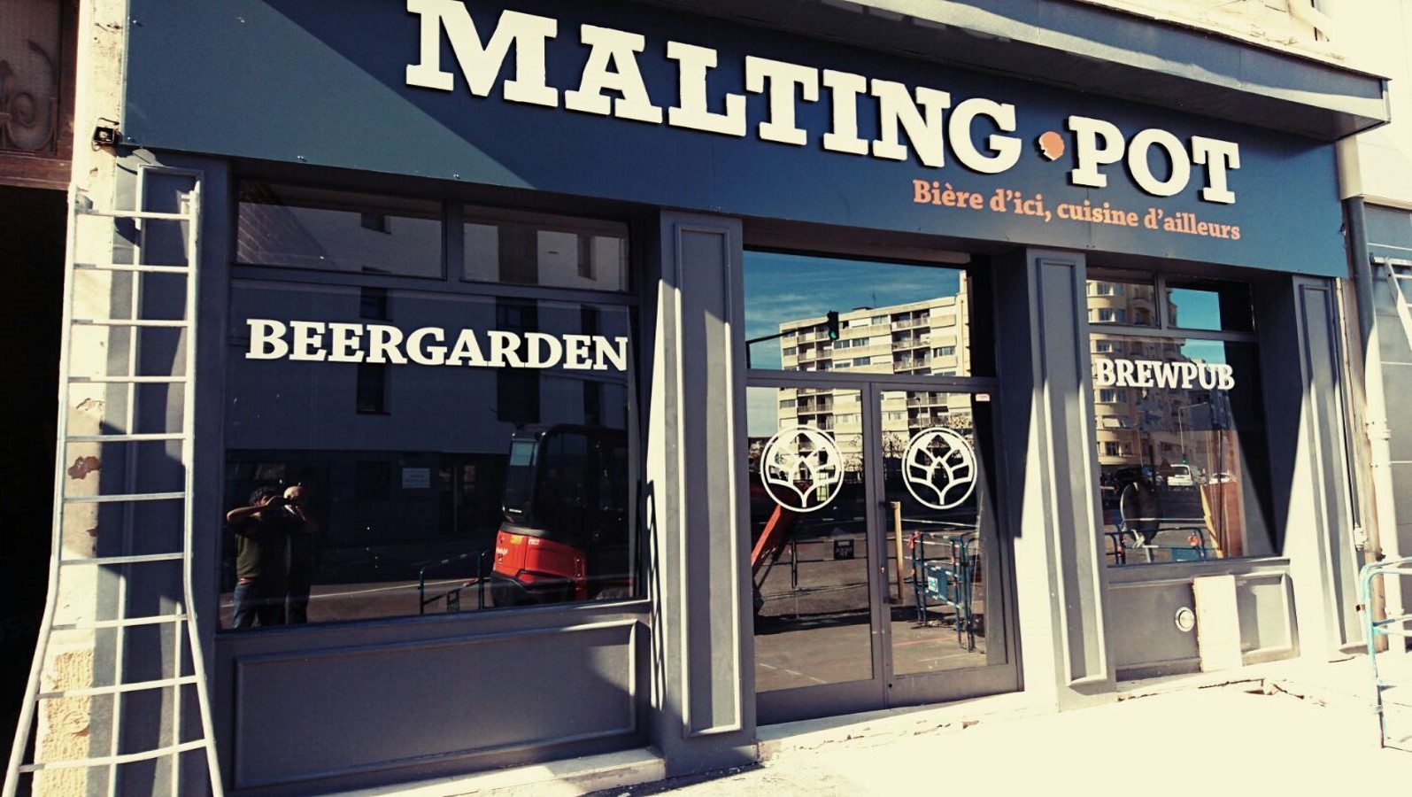 Malting Pot, bar, lyon, terrasse