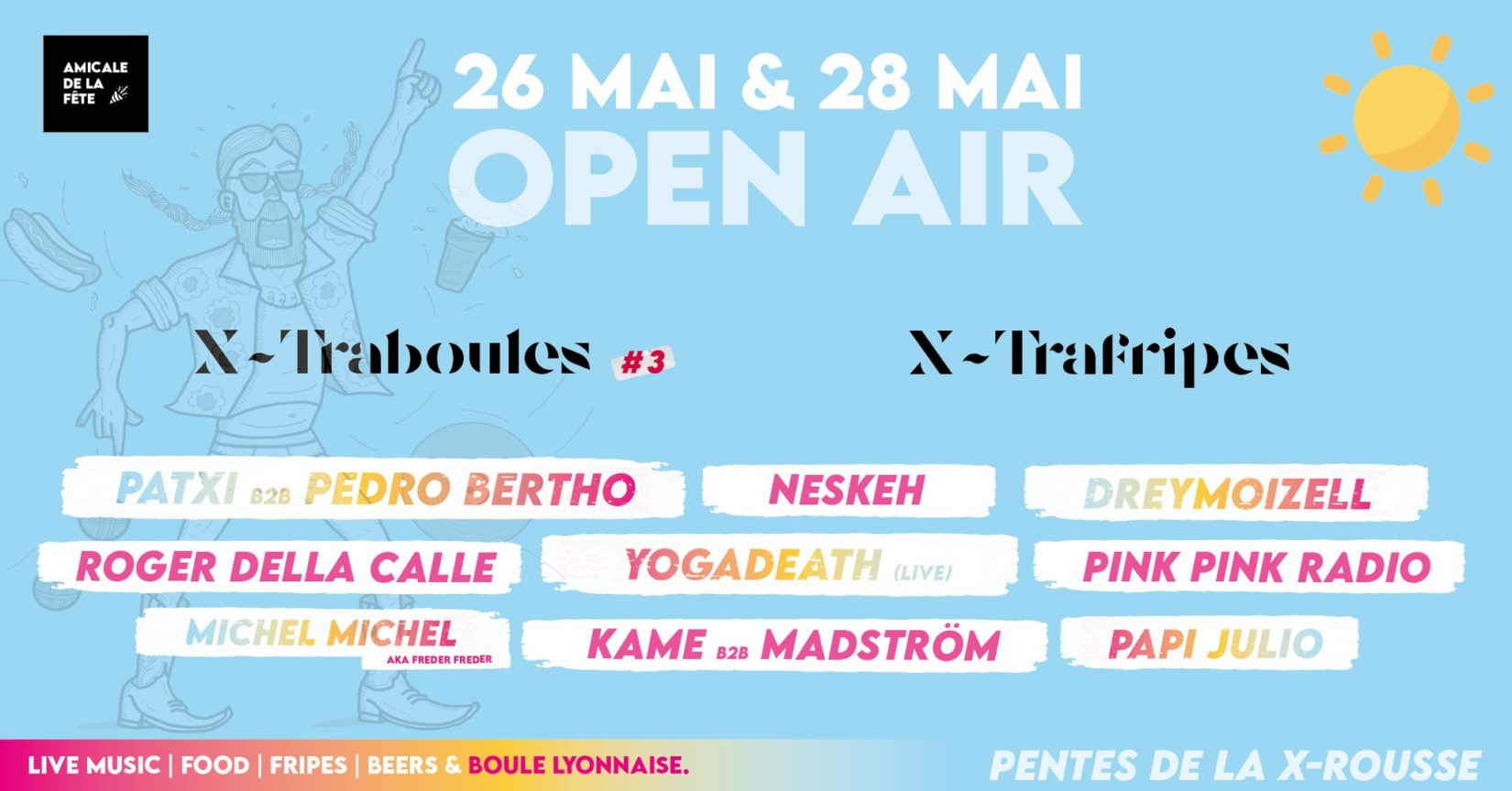 Open air X-Traboules #3 X-Trafripe