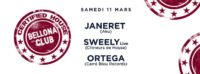 Certified House avec Janeret, Sweely live, Ortega.