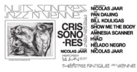 Cris Sonores curated by Nicolas Jaar