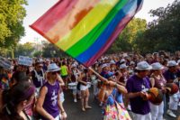 Desfile del orgullo gay en Madrid, 2013.