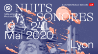 nuits sonores 2020 affiche officielle