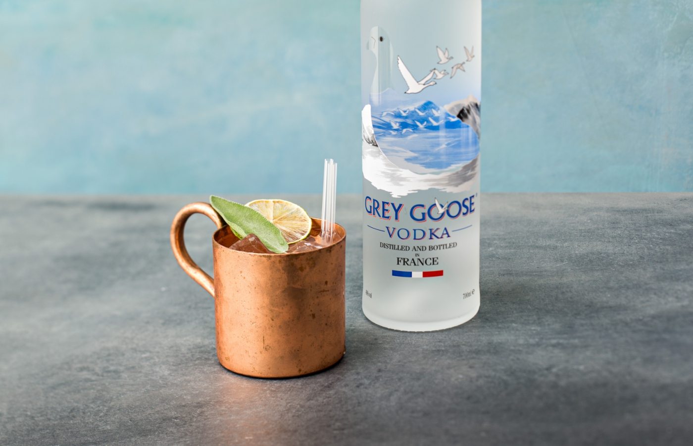 cocktail grey south mule