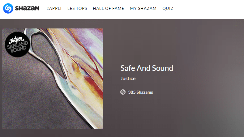 shazam safe and sound justice