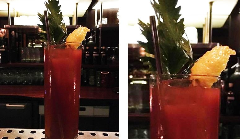 Un cocktail, un son présente le Bloody Mary, servi à L'antiquaire à Lyon