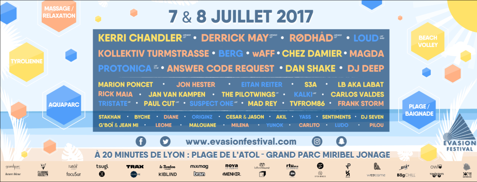 programmation festival evasion 2017
